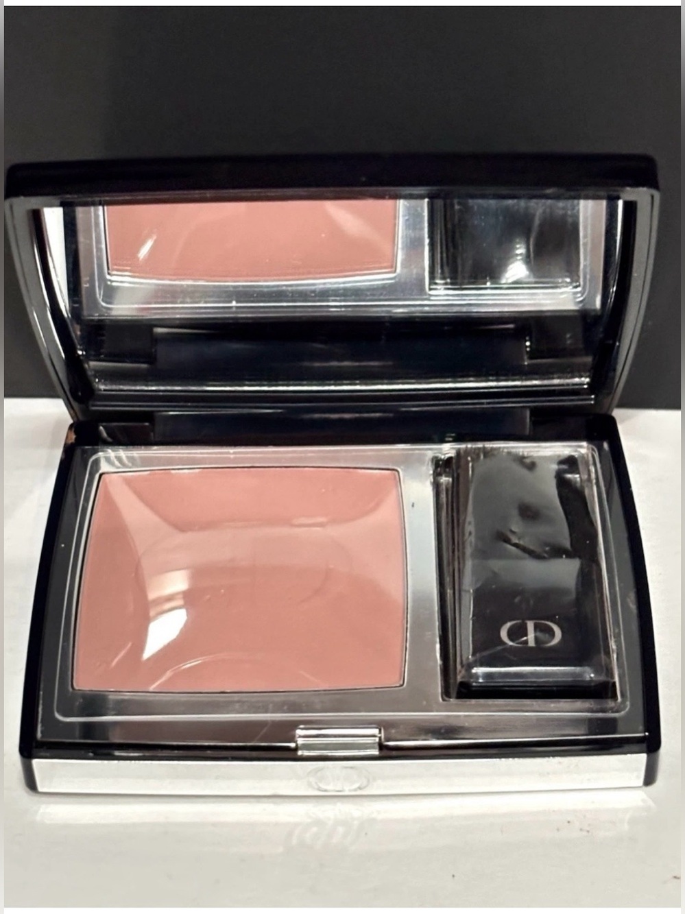 Dior Blush Compact - Warm Peachy Brown 100 Nude Look Matte